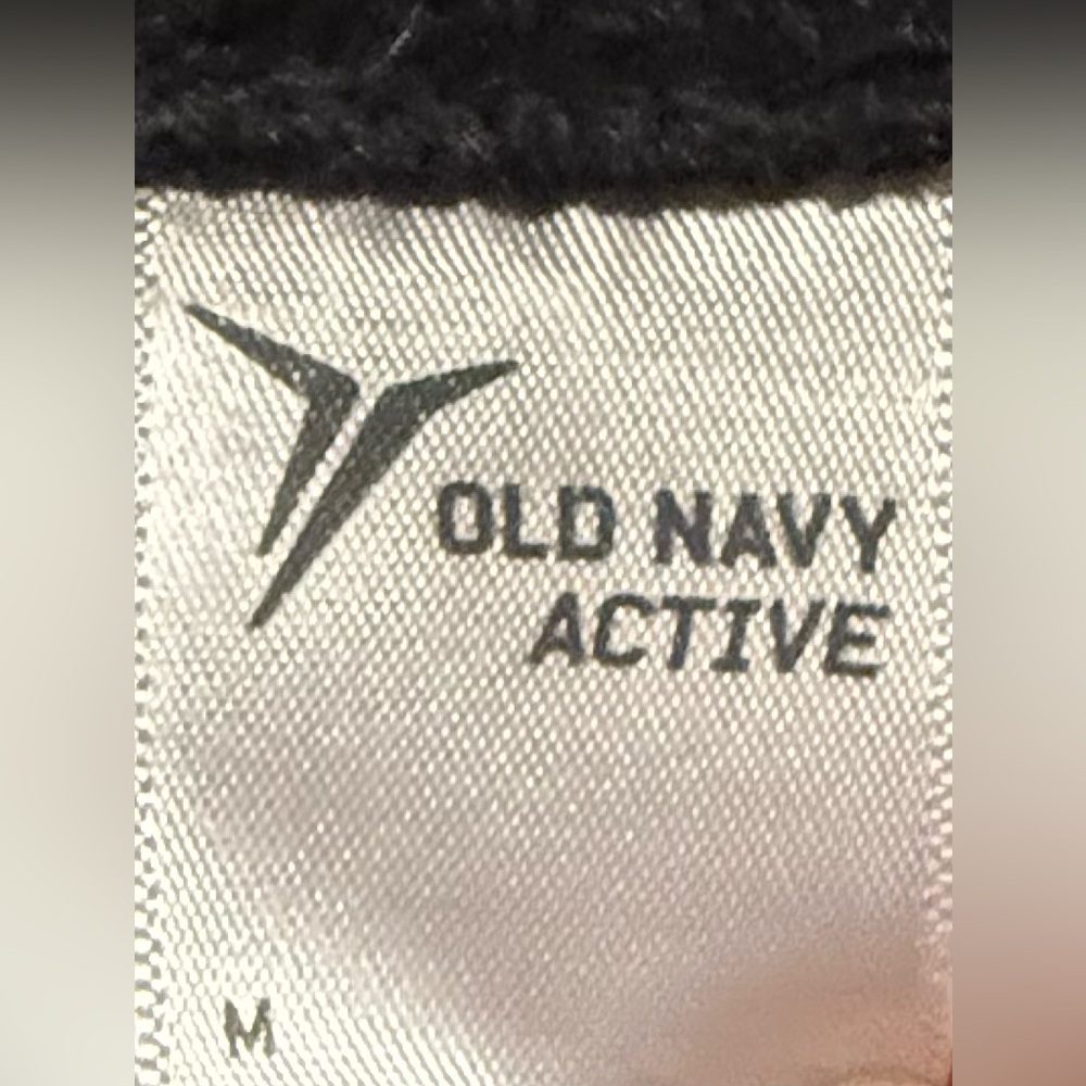 Old Navy Black Women's Bomber Zip Jacket - Picture 2 of 2